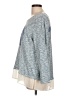 Style&Co Hearts Blue Pullover Sweater Size L - photo 5