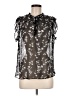 Chenault 100% Polyester Black Sleeveless Blouse Size M - photo 1