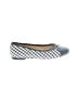 Talbots Checkered-gingham Gray Flats Size 6 1/2 - photo 1