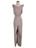 Sugar Lips 100% Polyester Solid Gray Jumpsuit Size S - photo 1