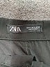 Zara Solid Black Shorts Size M - photo 3