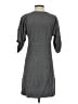 Max Studio Gray Casual Dress Size S - photo 2