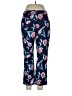 Lands' End Print Blue Casual Pants Size 10 - photo 1