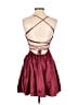 Unbranded Burgundy Cocktail Dress Size XS - photo 2