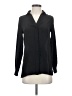 ALLSAINTS 100% Silk Black Long Sleeve Silk Top Size 2 - photo 1