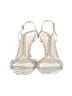 Stuart Weitzman Metallic Silver Sandals Size 6 1/2 - photo 2