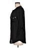 6 Degrees 100% Polyester Black Long Sleeve Blouse Size M - photo 5