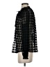 Zara Houndstooth Black Long Sleeve Blouse Size S - photo 5
