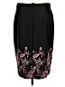 NYCC Paisley Black Formal Skirt Size L - photo 2
