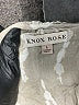 Knox Rose 100% Rayon Metallic Silver Long Sleeve Blouse Size L - photo 7