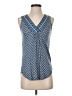 Max Studio Blue Sleeveless Blouse Size XS - photo 1