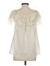 Gold Hawk Ivory Sleeveless Blouse Size S - photo 2