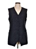Express 100% Polyester Blue Vest Size L - photo 1