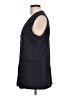 Express 100% Polyester Blue Vest Size L - photo 5