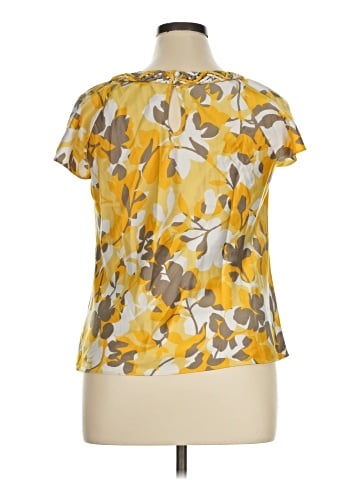 Banana Republic Factory Store Short Sleeve Blouse (view 2)