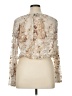 Dots Ivory Long Sleeve Blouse Size XL - photo 2
