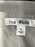 Say What? 100% Polyester Metallic Silver Jacket Size XL - photo 6