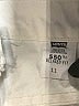 Levi's 100% Cotton Solid Ivory Shorts Size 11 - photo 3
