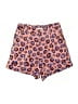 Rebecca Taylor Animal Print Orange Shorts Size M (estimated) - photo 1