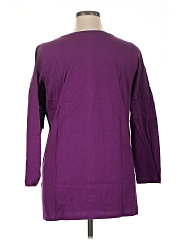 Woman Within 3/4 Sleeve T-Shirt (view 2)