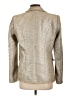 Elie Tahari Tweed Gold Silver Blazer Size 12 - photo 2