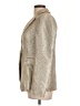 Elie Tahari Tweed Gold Silver Blazer Size 12 - photo 5