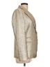 Elie Tahari Tweed Gold Silver Blazer Size 12 - photo 4