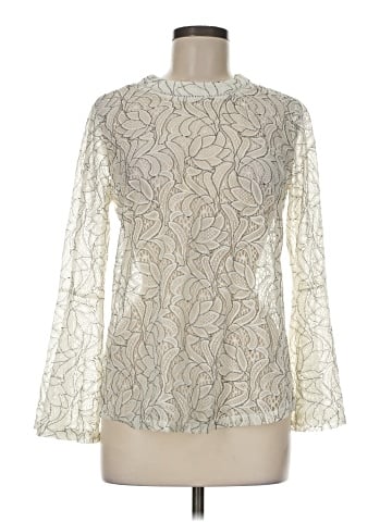 Ultra Pink Long Sleeve Blouse (view 1)