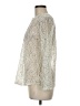Ultra Pink Ivory Long Sleeve Blouse Size M - photo 5