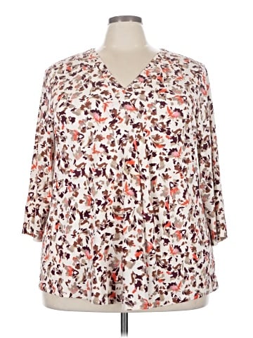 Lane Bryant 3/4 Sleeve Blouse (view 1)