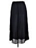 DKNY 100% Polyester Solid Black Blue Formal Skirt Size L - photo 2