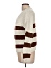 Cambridge Dry Goods Stripes Ivory White Pullover Sweater Size L - photo 5