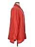 Josephine Chaus Solid Red 3/4 Sleeve Button-Down Shirt Size 16 - photo 4