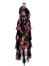 Hutch 100% Polyester Black Cocktail Dress Size 2X - photo 4