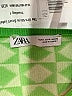 Zara 100% Cotton Green Cardigan Size S - photo 7