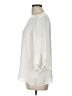 Ann Taylor LOFT Outlet 100% Polyester Ivory 3/4 Sleeve Blouse Size Lg Petite - photo 5