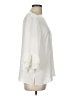 Ann Taylor LOFT Outlet 100% Polyester Ivory 3/4 Sleeve Blouse Size Lg Petite - photo 4