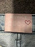 REVICE 100% Cotton Hearts Blue Jeans Size 27 waist - photo 7