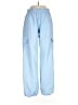 Adidas 100% Polyester Blue Cargo Pants Size L - photo 1