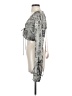 House of CB 100% Polyester Metallic Silver Long Sleeve Top Size S - photo 5