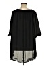 Chico's 100% Polyester Black 3/4 Sleeve Blouse Size XL Petite (3) - photo 2