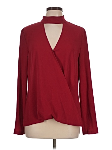 WAYF Long Sleeve Blouse (view 1)
