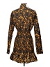 Third Form 100% Cotton Print Orange Cocktail Dress Size S - photo 2