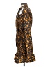 Third Form 100% Cotton Print Orange Cocktail Dress Size S - photo 5