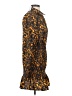 Third Form 100% Cotton Print Orange Cocktail Dress Size S - photo 4