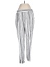 Garnet Hill 100% Linen Stripes Silver Linen Pants Size 4 - photo 1