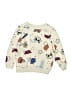 Cat & Jack Print Ivory Pullover Sweater Size 4T - photo 1