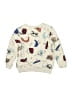 Cat & Jack Print Ivory Pullover Sweater Size 4T - photo 2