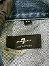 7 For All Mankind 100% Cotton Blue Denim Jacket Size XS - photo 6