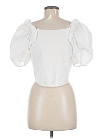 English Factory Short Sleeve Blouse (view 2)